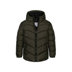 Khaki Puffa Coat